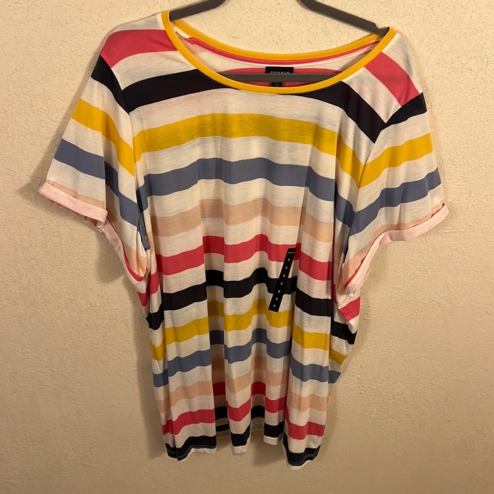 Torrid Striped Shirt